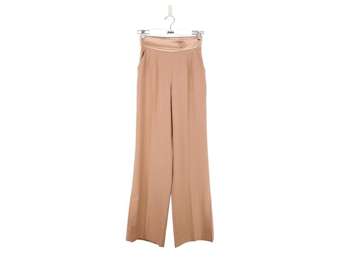 Autre Marque Brown straight pants Synthetic  ref.1669146