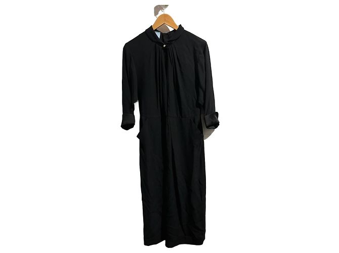 PRADA Dresses T.IT 46 Viscose Black