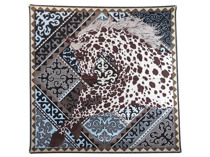 Hermès Appaloosa das estepes Azul Castanho claro