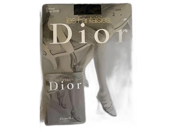 Collant Dior Monogramma Obliquo Nero