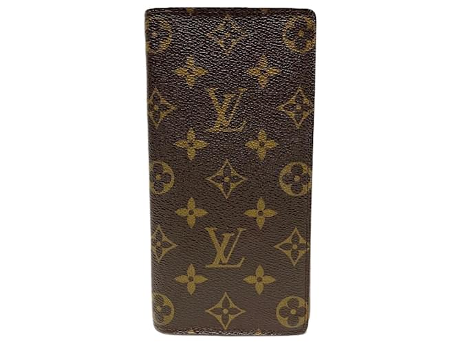 Louis Vuitton Brazza Brown Cloth  ref.1670947