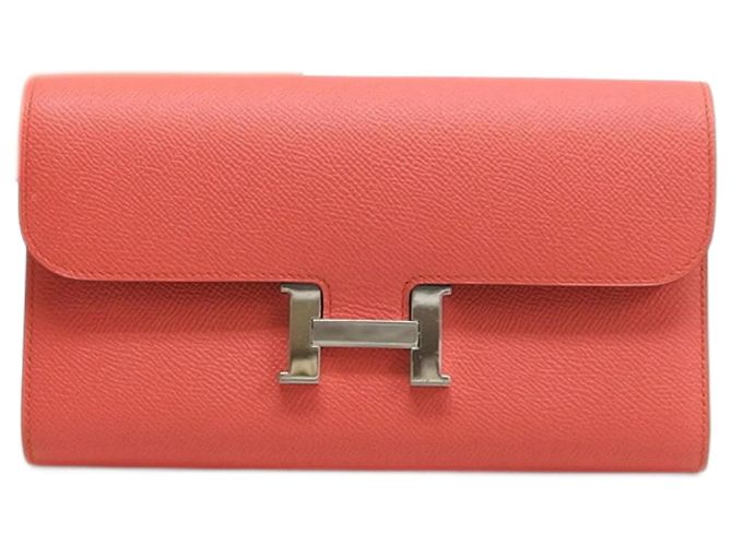Hermès Cartera Larga Constance Hermes en Rosa Jaipur