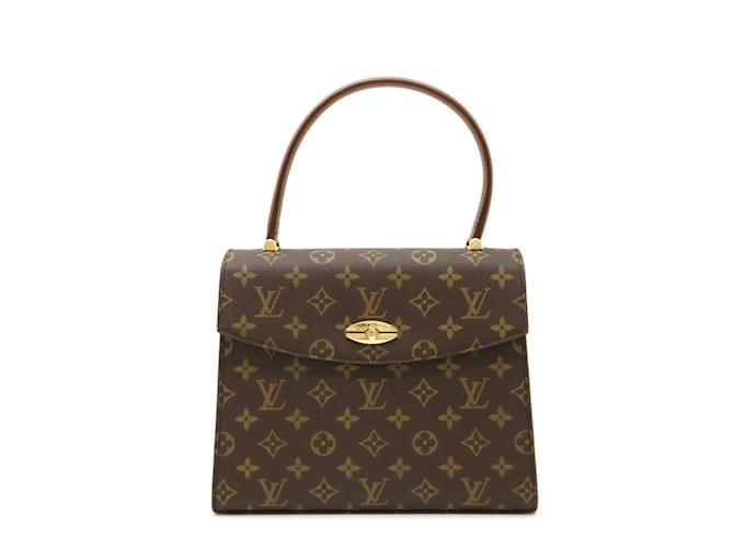 Louis Vuitton Monogram Malesherbes Handbag Patent leather  ref.1672122