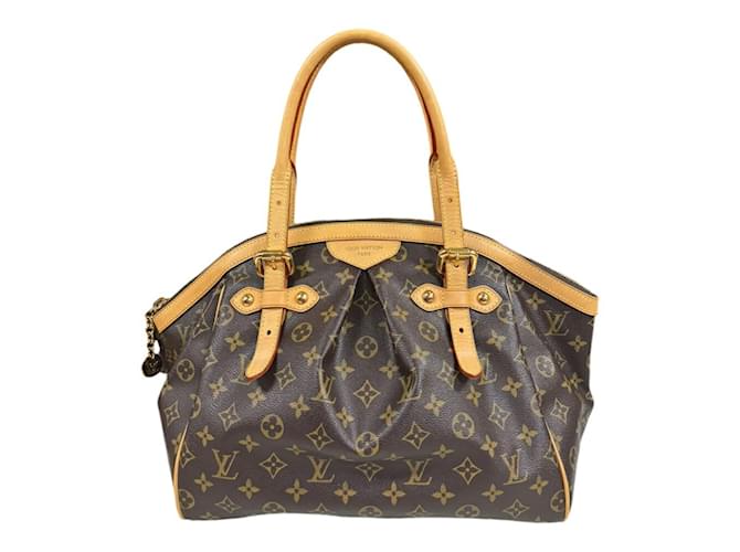 Louis Vuitton Tivoli GM Monogram Shoulder Bag Brown Patent leather  ref.1672252