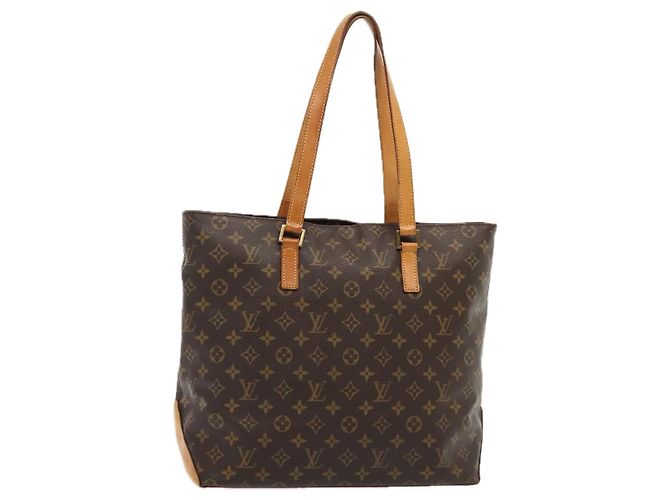 LOUIS VUITTON Bolsa Tote Cabas Mezzo Monograma M51151 LV Auth 89686