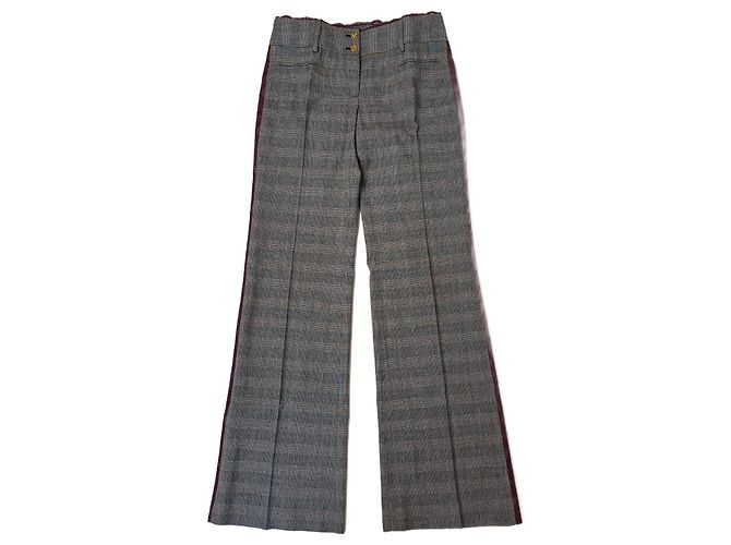 Pantaloni donna classici Dolce & Gabbana Grigio