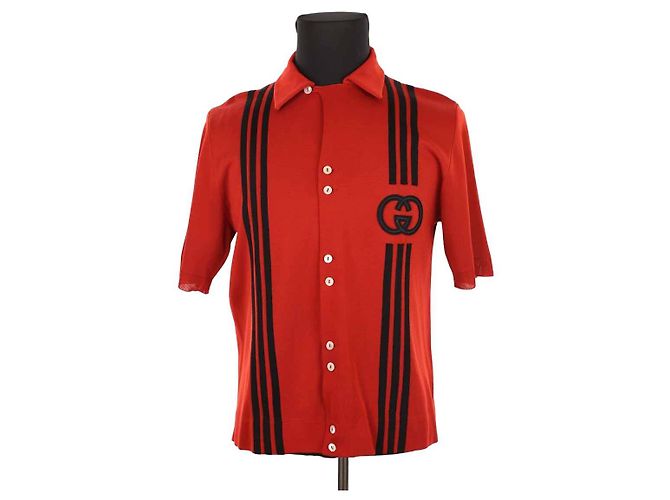 Gucci Polo rosso