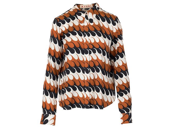 Marni Wave Pattern Shirt - '10s Multiple colors
