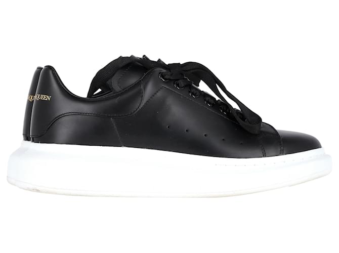 Alexander mcqueen oversized trainers black online