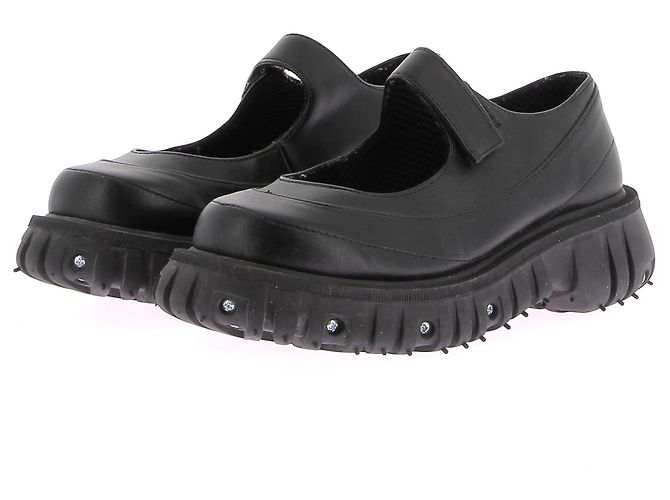 Autre Marque Non Signé / Unsigned mules & clogs T.EU 37 Leather Black