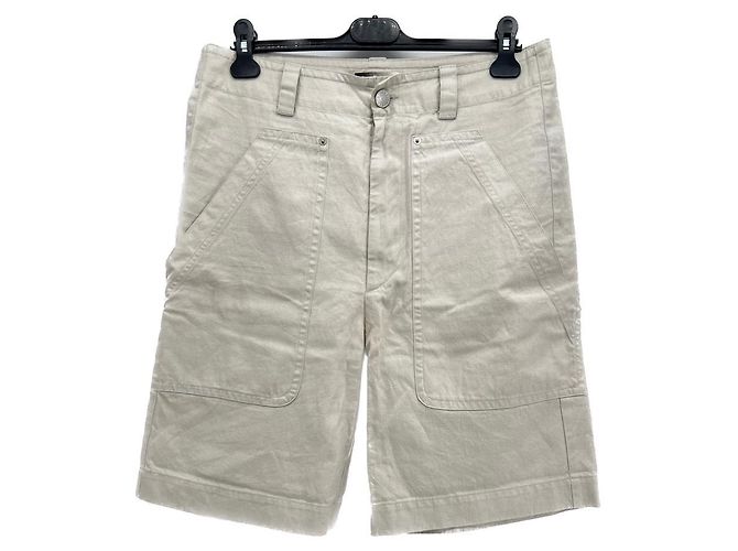 ISABEL MARANT Shorts T.FR 40 Cotone Beige