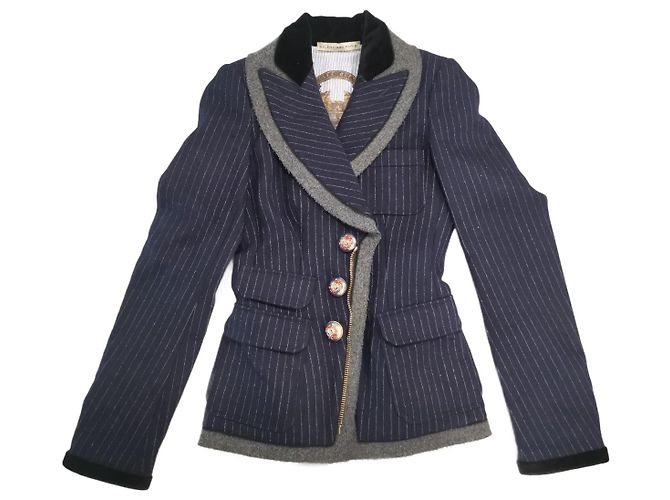 Balenciaga by Nicholas Ghesquire wool  Blazer Jacket IT36