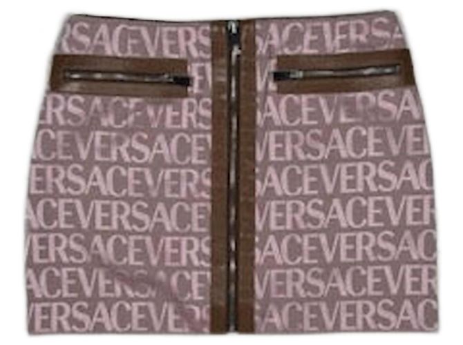 VERSACE JACQUARD-ROCK ÜBERALL Pink