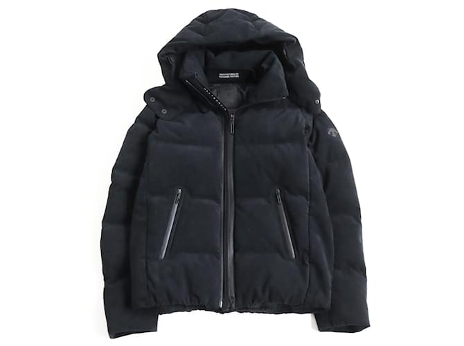 Autre Marque DESCENTE Mizusawa Down Jacket Black S Plastic  ref.1683473