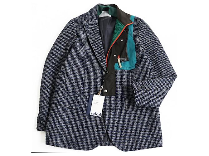 Autre Marque Multicolor Wool Nylon Docking Jacket Multiple colors  ref.1683896