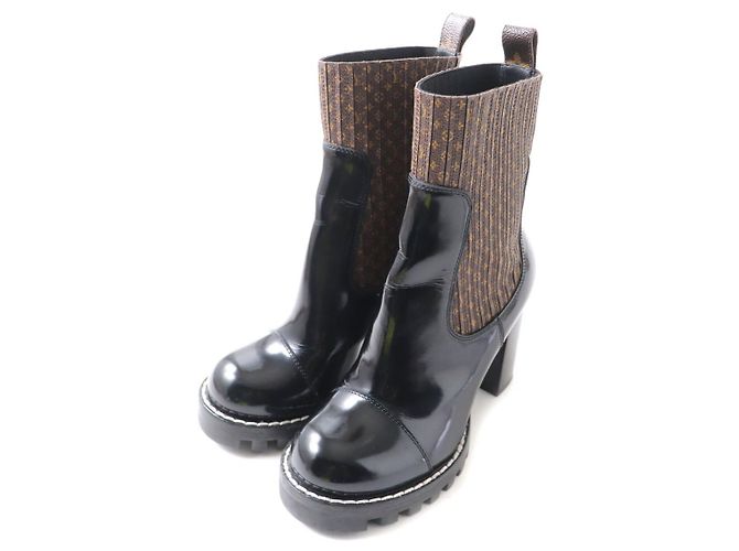 Louis Vuitton Star Trail Monogram Ankle Boots