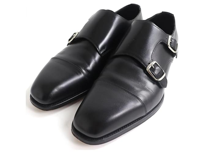 Autre Marque Edward Green Westminster Double Monk Strap Leather 