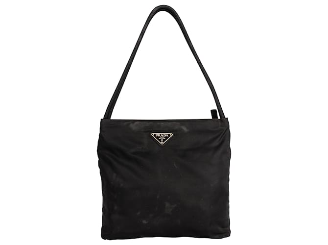 Prada Tessuto Nylon City Tote Bag Black Cloth ref.1685626 - Joli