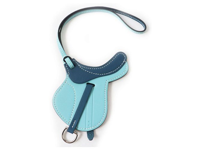Hermès Charm Hermes Swift Blu