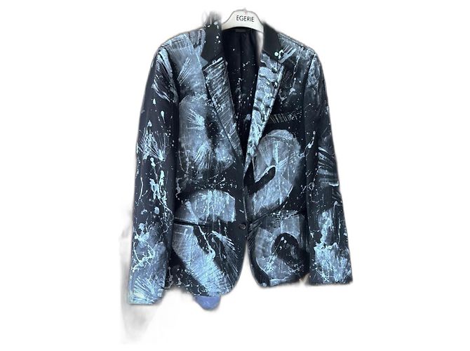 Neuen John Richmond Blazer unique Schwarz