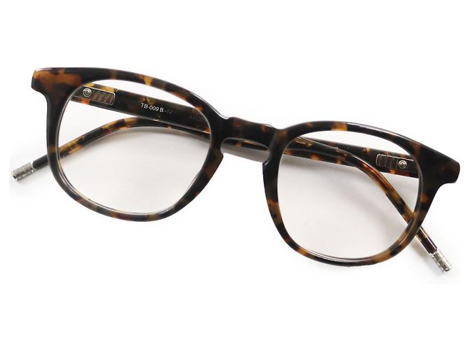 Thom Browne TB-009 B-47 Glasses Brown