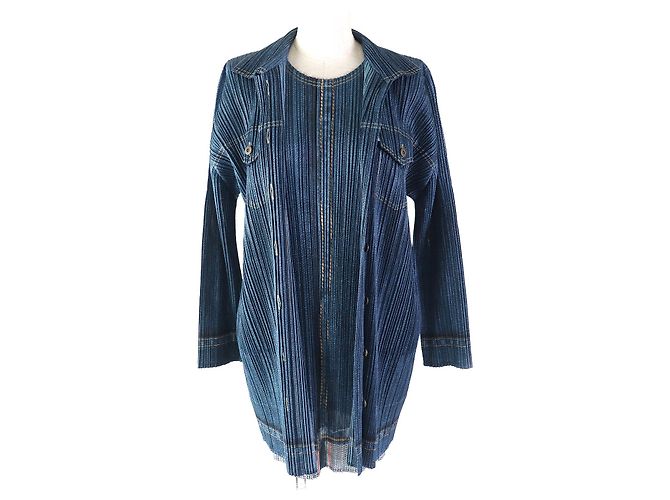Issey Miyake Polyester Jacket Set
