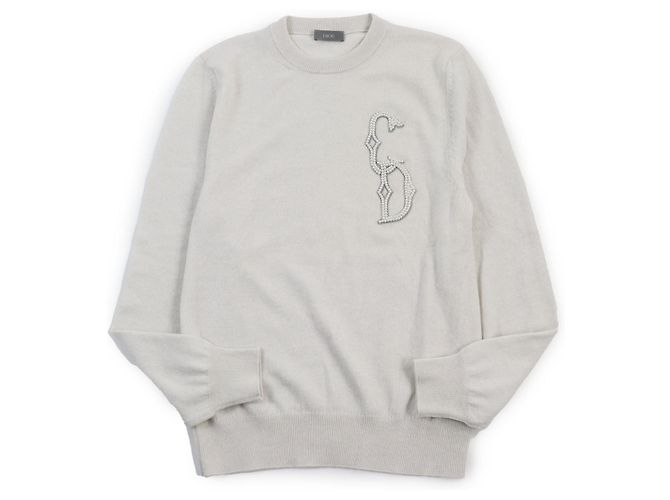 Dior Kaschmirstrickpullover grau XS Braun 