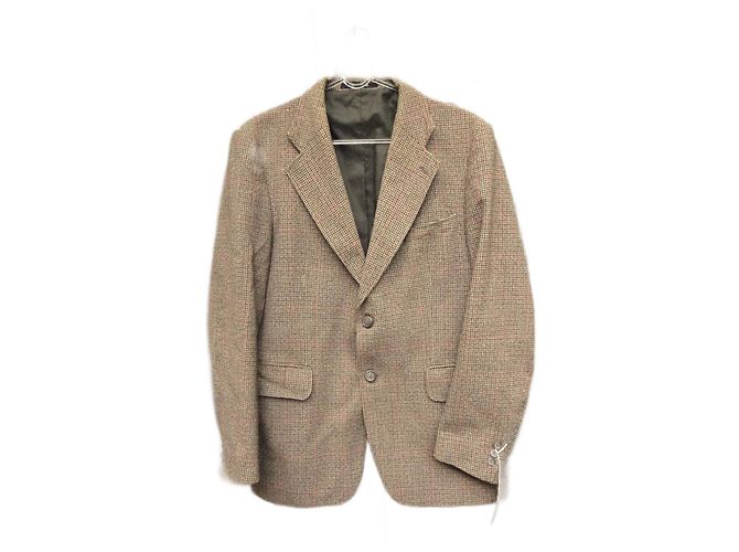 Autre Marque Blazer Jacke aus Wolle braun