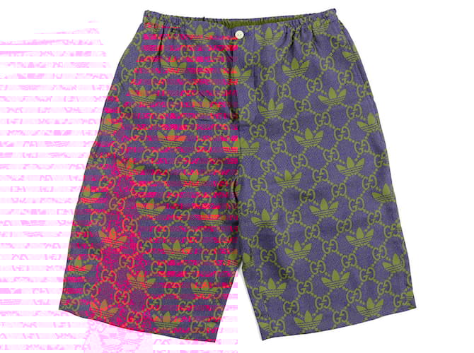 SchaferandweinerShops Japan - Navy blue Silk shorts Gucci