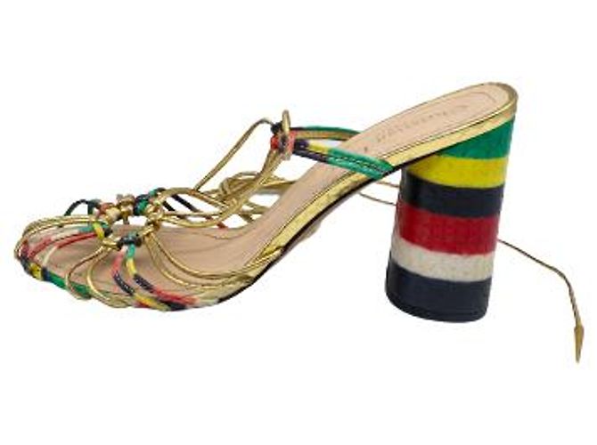 Sandali Dior T.EU 37 Pelli esotiche