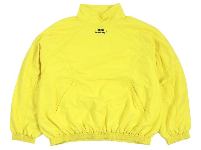 Balenciaga Sports Icon Pullover Jacket Yellow
