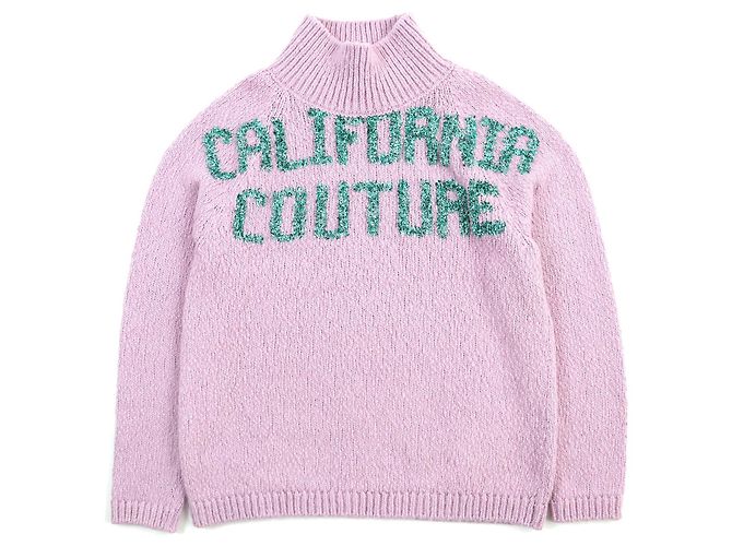 Dior Suéter de Lã Algodão Alpaca Gola Alta XL