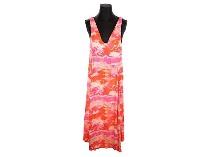 Autre Marque Pink dress Viscose  ref.1708625