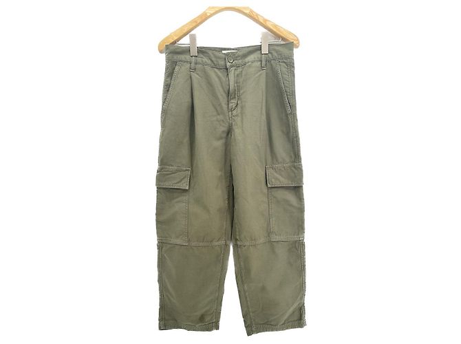 Pantalones Agolde T.US 26 Algodón Caqui