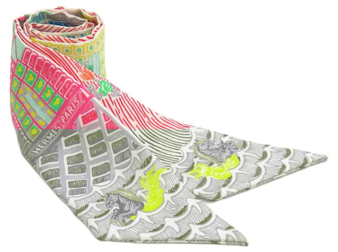 Foulard en soie Twilly d'Hermès Multicolore  ref.1709481