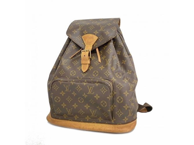 Louis Vuitton Monogram Montsouris GM Backpack Brown