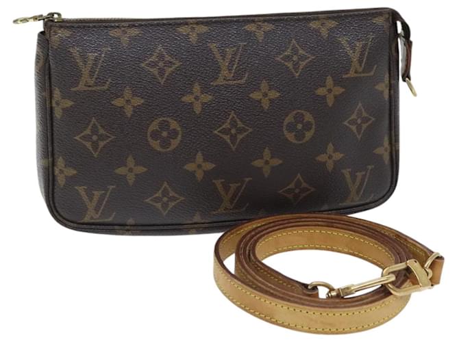 LOUIS VUITTON Monogram Pochette Accessoires Pouch M51980 LV Auth 92418 Cloth ref.1710604 Joli Closet