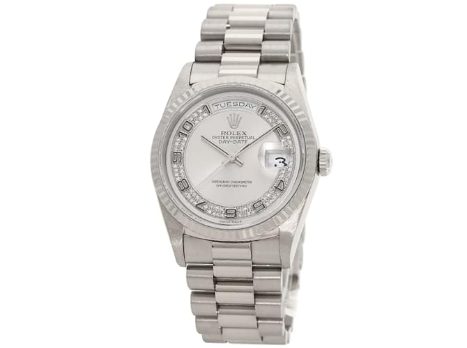 Rolex 18239MA Day-Date Milliard Diamond Watch  ref.1710873