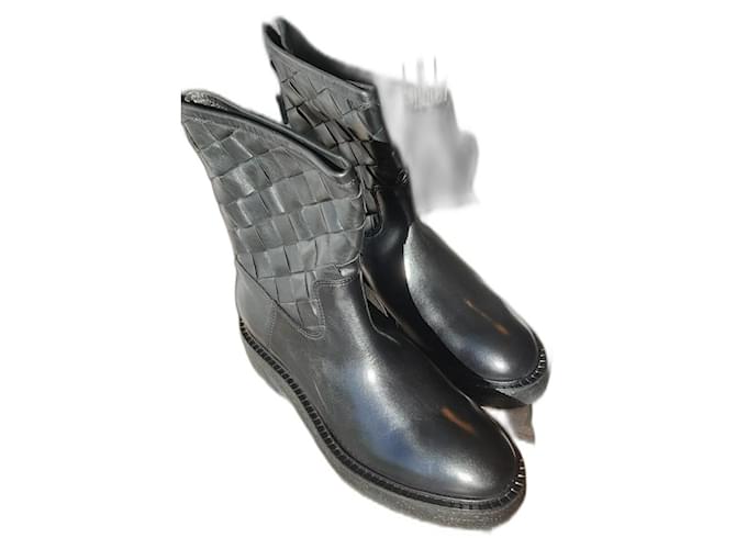 Autre Marque Ankle Boots Black Leather  ref.1700643