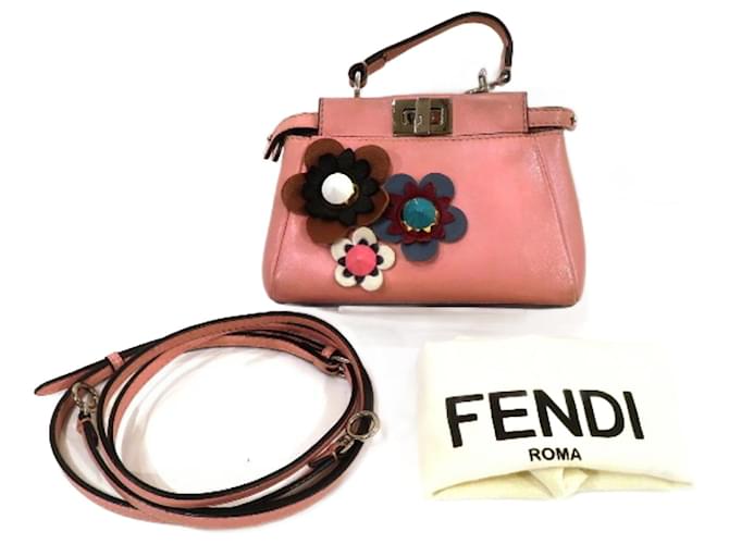 Fendi micro peekaboo size online