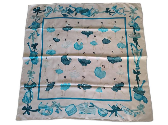 Edizione Speciale Hermès 2007 Lussemburgo "La Danza" Blu Crudo