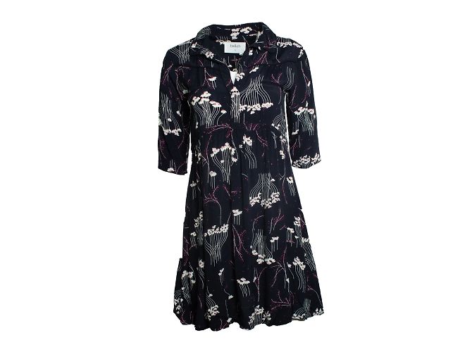 Vestido Kyle de estampado floral Ba&sh Negro