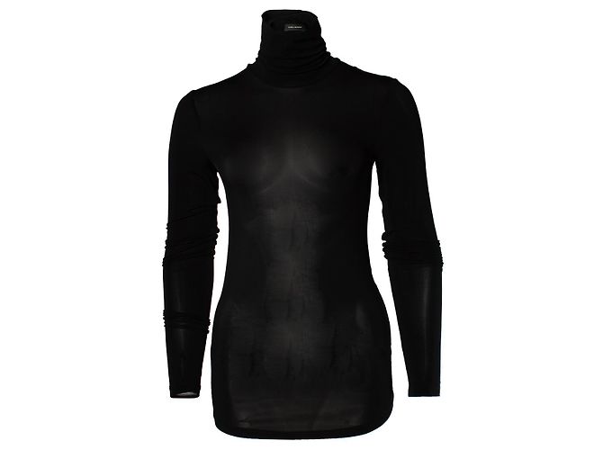 Top trasparente Goyela di Isabel Marant Nero