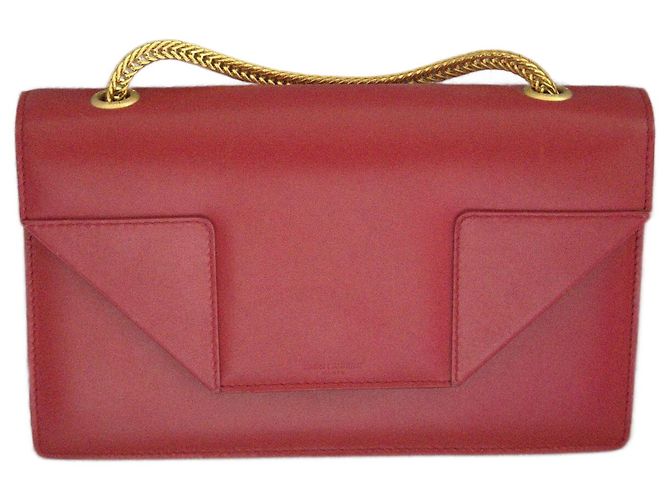 Borsa Betty Saint Laurent Rosso
