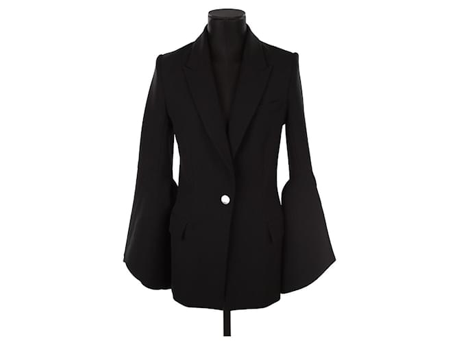 Prabal Gurung Blazer Black Polyester  ref.1713975