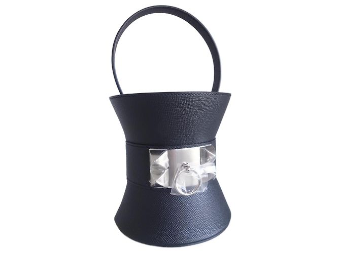 Hermès Borsa Mini Médor Hermes Nero