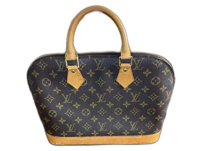 Louis Vuitton Alma PM Vintage Handtasche Monogramm