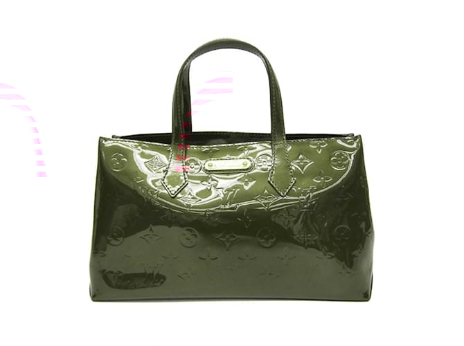 Louis Vuitton Monogram Vernis Wilshire PM Handbag Red Patent leather  ref.1714590