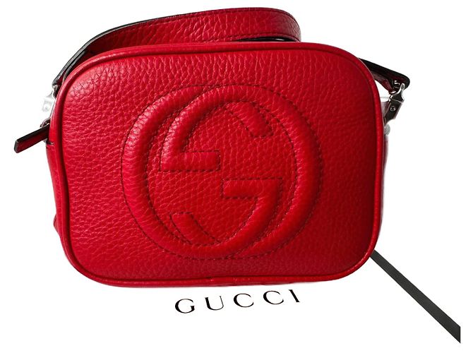 Gucci Disco Soho Mini Bag Red