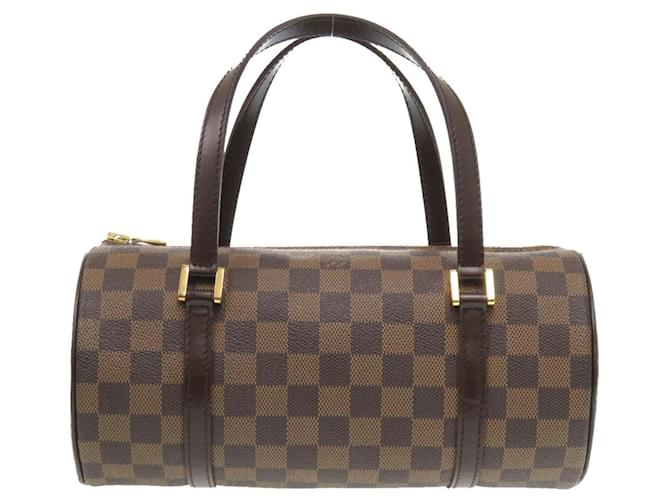 Louis Vuitton Papillon 26 Handbag Damier ebene Cloth ref.1716975 